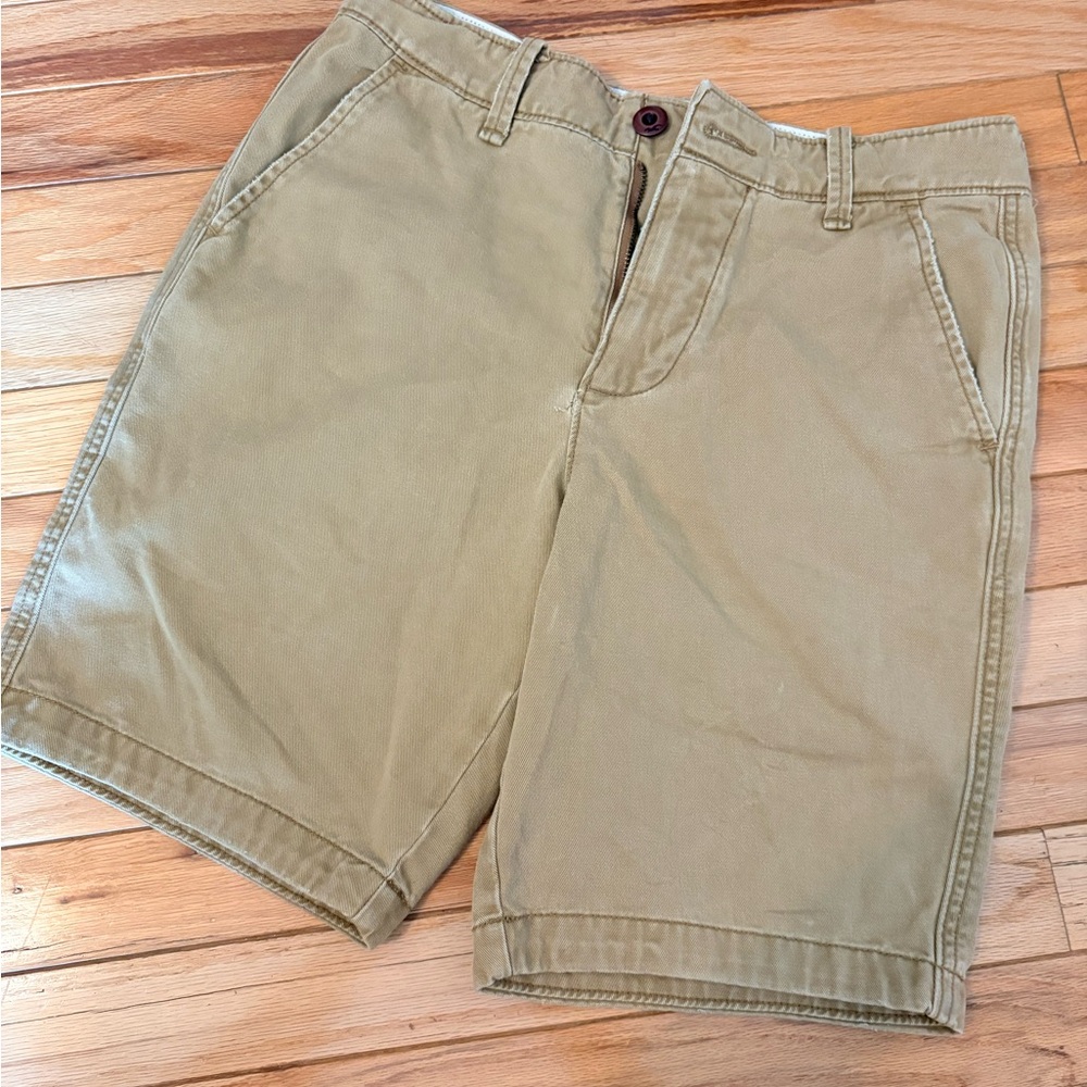 Hollister Men's Khaki Casual Chino Shorts